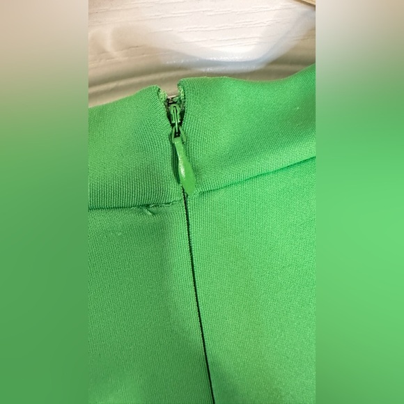 New York & Company Sleeveless Green Midi Dress, Size XS - Picture 2 of 5